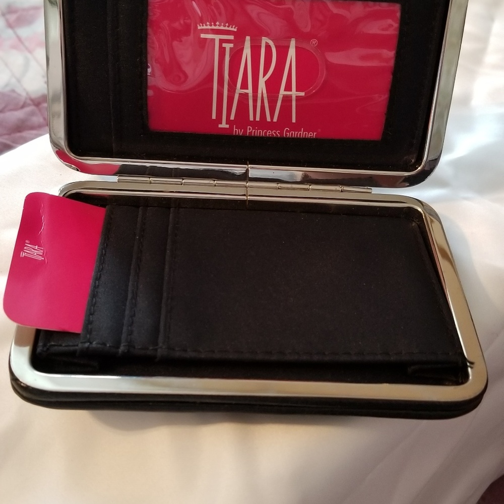 New Flat Black Princess Gardner Tiara